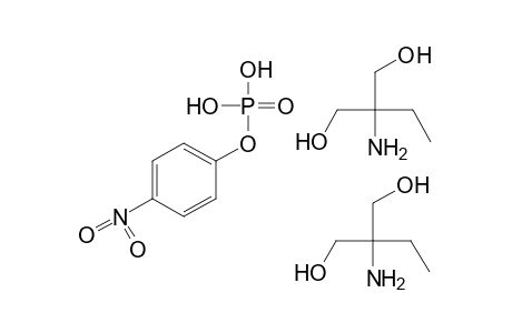 phosphoric acid, mono(p-nitrophenyl)ester, compound with 2-amino-2-ethyl-1,3-propanediol(1:2)