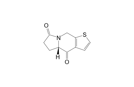 (4aS)-4a,5,6,9-tetrahydrothieno[2,3-f]indolizine-4,7-dione