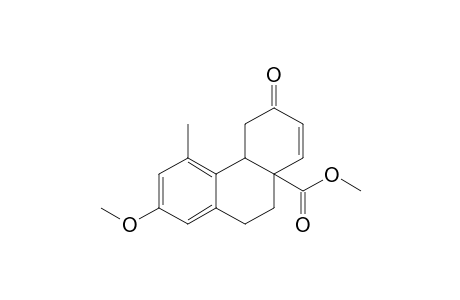 METHYL-(4B-ALPHA,8A-ALPHA)-2-METHOXY-4-METHYL-6-OXO-4B,5,9,10-TETRAHYDRONAPHTHALENE-8A(6H)-CARBOXYLATE