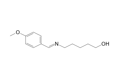 5-(4-Methoxybenzylideneamino)pentan-1-ol