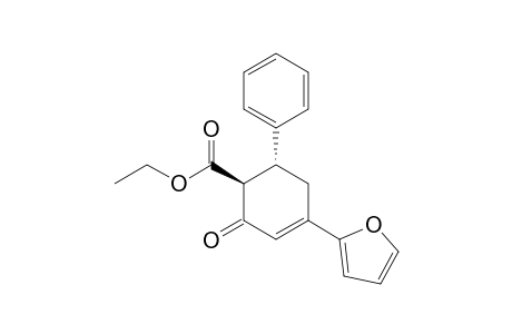 5-PHENYL-3-(2-FURYL)-6-ETHOXYCARBONYL-2-CYCLOHEXENONE