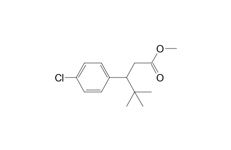 3-(4-chlorophenyl)-4,4-dimethyl-valeric acid methyl ester