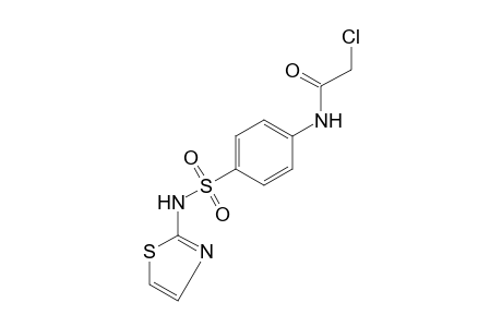 2-chloro-4'-[(2-thiazolyl)sulfamoyl]acetanilide