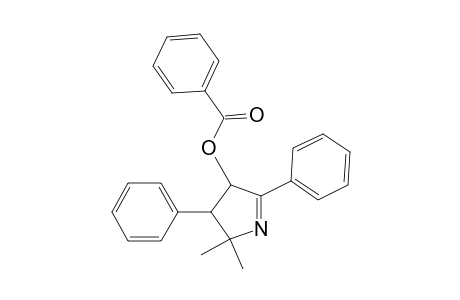 3-BENZOYLOXY-5,5-DIMETHYL-2,4-DIPHENYL-1-PYRROLINE