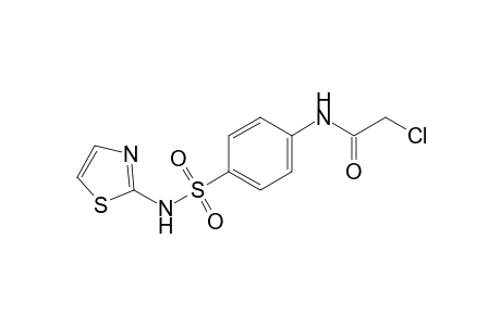 2-chloro-4'-[(2-thiazolyl)sulfamoyl]acetanilide