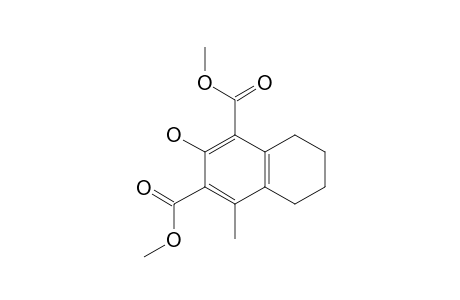 2-hydroxy-4-methyl-5,6,7,8 -tetrahydro-1,3-naphthalenedicarboxylic acid,dimethyl ester