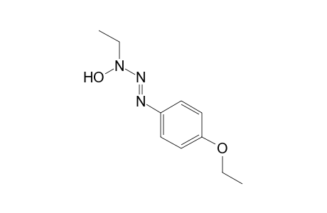 1-(p-ethoxyphenyl)-3-ethyl-3-hydroxytriazene