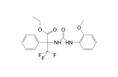 Benzeneacetic acid, .alpha.-[[[(2-methoxyphenyl)amino]carbonyl]amino]-.alpha.-(trifluoromethyl)-, ethyl ester