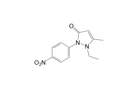2-ethyl -3-methyl -1-(p-nitrophenyl)-3-pyrazolin-5-one