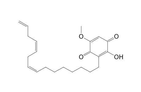 2-HYDROXY-5-METHOXY-3-(8'Z,11'Z,14'-PENTADECATRIEN)-YL-1,4-BENZOQUINONE