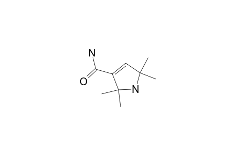 2,2,5,5-Tetramethyl-3-pyrroline-3-carboxamide
