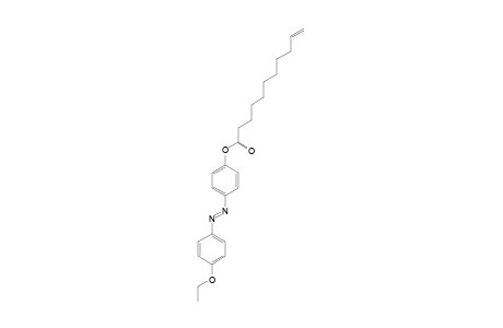 10-undecenoic acid, 4-[(p-ethoxyphenyl)azo]phenyl ester