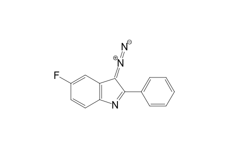 3-diazo-5-fluoro-2-phenyl-3H-indole