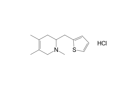 1,2,3,6-tetrahydro-2-(2-thenyl)-1,4,5-trimethylpyridine, hydrochloride