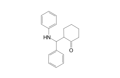 2-[Anilino(phenyl)methyl]cyclohexanone