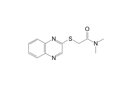N,N-DIMETHYL-2-[(2-QUINOXALINYL)THIO]ACETAMIDE
