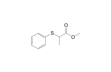 2-(phenylthio)propionic acid, methyl ester