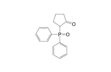 2-(Diphenylphosphinoyl)cyclopentanone
