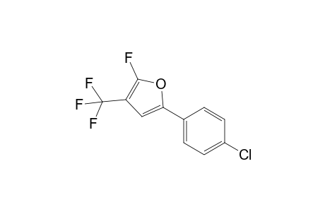 5-(4-CHLOROPHENYL)-2-FLUORO-3-(TRIFLUOROMETHYL)-FURAN