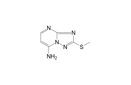 7-amino-2-(methylthio)-s-triazolo[1,5-a]pyrimidine