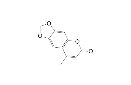 8-methyl-6H-1,3-dioxolo[4,5-g][1]benzopyran-6-one