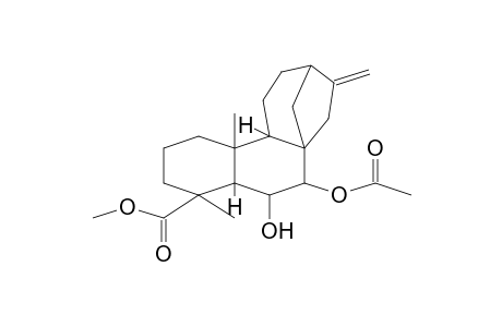 Ent-7b-acetoxy-6a-hydroxy-kaur-16-en-19-oic acid, methyl ester