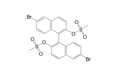 6,6'-Dibromo-1,1'-binaphthalene-2,2'-diyl bis(methanesulfonate)