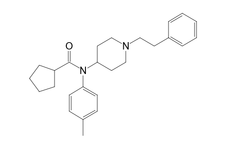 N-4-Methylphenyl-N-[1-(2-phenylethyl)piperidin-4-yl]cyclopentanecarboxamide