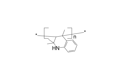 Polymer 2,2,4-trimethyl-1,2-dihydroquinoline