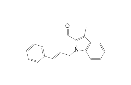 1-cinnamyl-3-methylindole-2-carbaldehyde