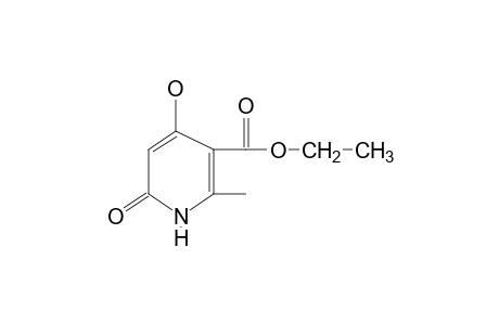 1,6-dihydro-4-hydroxy-2-methyl-6-oxonicotinic acid, ethyl ester