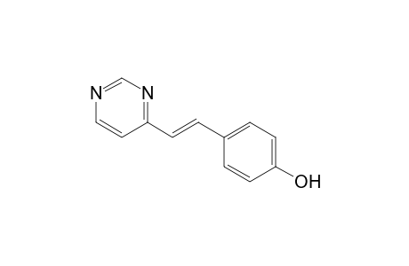 (E)-4-[2-(4-Pyrimidinyl)ethenyl]phenol