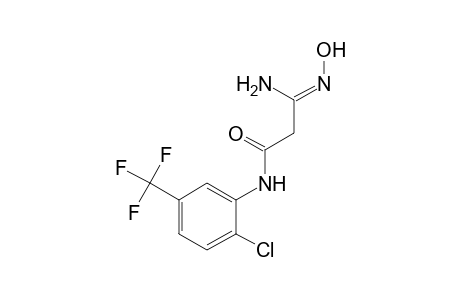 2'-chloro-5'-(trifluoromethyl)malonanilidoamidoxime