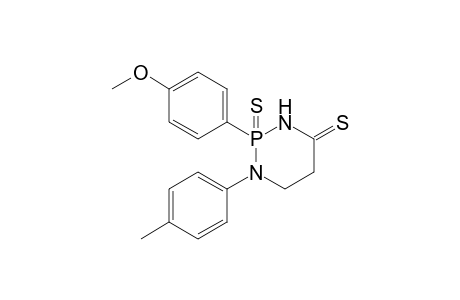 1-(4-METHYL)-PHENYL-2-(4-METHOXY)-PHENYL-1,3,2-DIAZAPHOSPHORINE-4-THIONE_2-SULFIDE;ISOMER_1