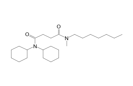 N,N-Dicyclohexyl-N'-heptyl-N'-methyl-succinamide