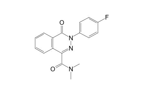 3,4-DIHYDRO-N,N-DIMETHYL-3-(p-FLUOROPHENYL)-4-OXO-1-PHTHALAZINECARBOXAMIDE