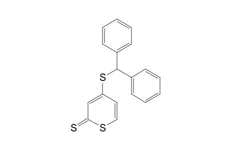 4-[(diphenylmethyl)thio]-2H-thiopyran-2-thione