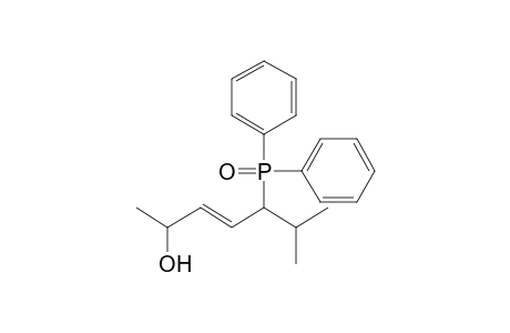 (2RS,5SR)-(E)-5-Diphenylphosphinoyl-6-methylhept-3-en-2-ol