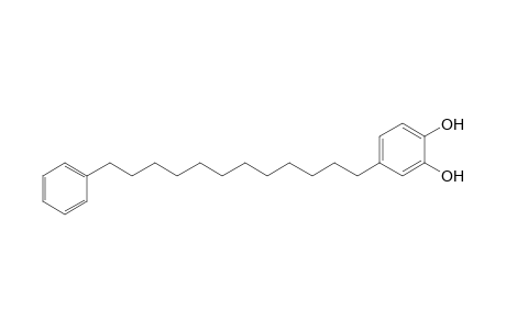 4-(12-phenyldodecyl)benzene-1,2-diol