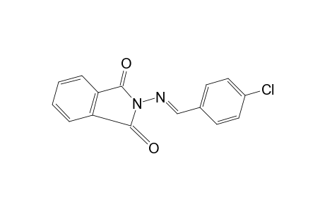 N-[(p-chlorobenzylidene)amino]phthalimide