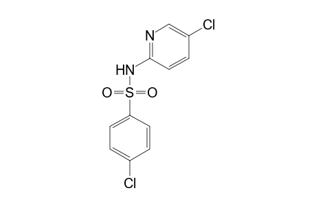 4-Chloro-N-(5-chloro-2-pyridinyl)benzenesulfonamide