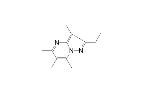 2-Ethyl-3,5,6,7-tetramethyl-pyrazolo[1,5-a]pyrimidine