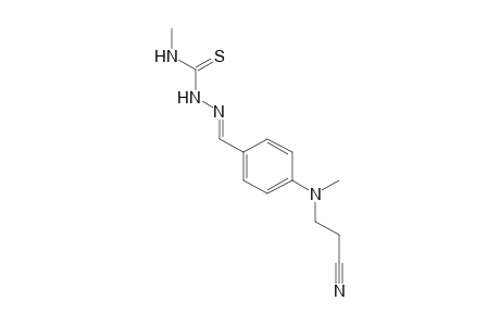 1-{p-[(2-cyanoethyl)methylamino]benzylidene-4-methyl-3-thiosemicarbazide