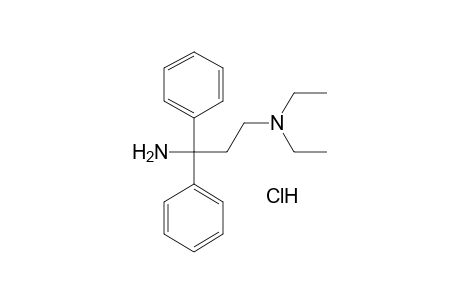 N1,N1-diethyl-3,3-diphenyl-1,3-propanediamine, hydrochloride