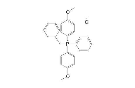 benzylbis(p-methoxyphenyl)phenylphosphonium chloride