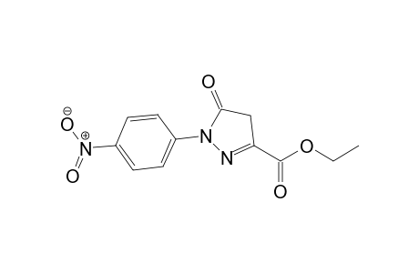 1-(p-nitrophenyl)-3-ethoxy carbonyl-2-pyrazoline-5-one