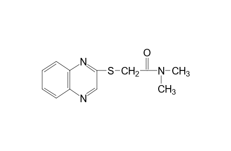 N,N-DIMETHYL-2-[(2-QUINOXALINYL)THIO]ACETAMIDE