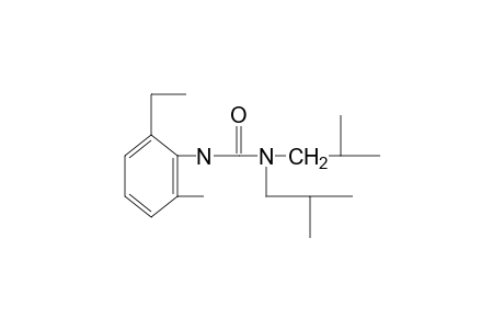 1,1-diisobutyl-3-(6-ethyl-o-tolyl)urea
