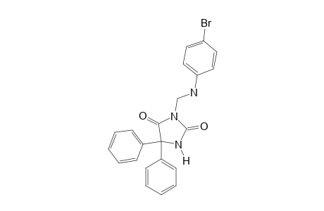 3-[(p-bromoanilino)methyl]-5,5-diphenylhydantoin