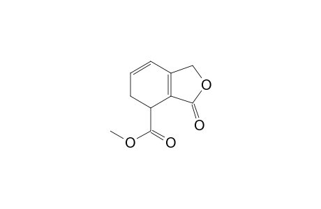 4-Isobenzofurancarboxylic acid, 1,3,4,5-tetrahydro-3-oxo-, methyl ester, (.+-.)-